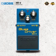 BOSS Blues Driver (BD-2) Guitar Pedal Effect  with patch cable set ( BD2 / BD 2 )