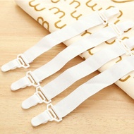 4pcs Sheet Clips Bed Button Buckles Elastic Fasteners Holder Mattress Cover Suspender Grippers Holde