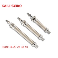 304 Stainless Steel Double Action MA Series Cylinder With Magnet Pneumatic Cylinder Tail Wagging
