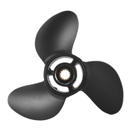 Outboard Propeller for Mercury Mariner 4Hp 5Hp 6Hp 7.8x9 Boat Screw 3 Blade 12 Spline Marine Engine