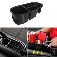 Hot saleStorage Box Container Tray For Honda Vezel HR-V HRV Auto Interior Accessories Black New ABS Plastic Car Water Cup Holder