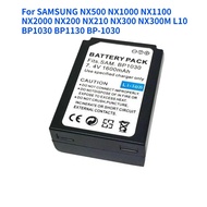 For SAMSUNG NX500 NX1000 NX1100 NX2000 NX200 NX210 NX300 NX300M L10 BP1030 BP1130 BP-1030 Camera Bat