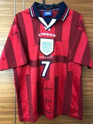 Umbro England jersey 英格蘭 球衣 98