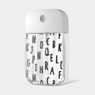 英文字母 消毒噴霧瓶 防疫用品 收納 分裝瓶 卡片式 PU027