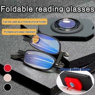 Lightweight Metal Folding Portable Elderly Goggles Case Stick Cell Phone Presbyopia Goggles Hellofuture.sg