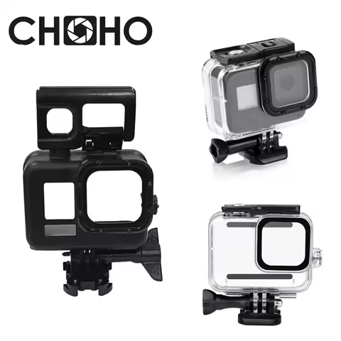 Waterproof Housing Case Diving 45M Cover Protective Shell Underwater Box For Gopro Hero 8 Black Acce