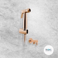 RIGEL Bidet Spray Set Rose Gold (Angle Valve &amp; Bidet Sprayer)  - RL-SA8200-RGP (RETAIL)