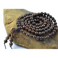 108 beads Bracelet 108 Vietnam Old Shen Buddha beads Bracelet beads Diameter 6mm 8mm Sandalwood bead