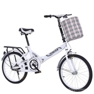 [In stock]Folding Bicycle Portable20Adult Male and Female Bicycle Children Lady Self Student Bike Factory Direct Deliver