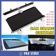PROSTORE Car Front Side Window Sunshade Anti UV Shade Car Retractable Sun Shade Curtain Car Window R