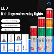 24V Warning Light Tower Stack Light Industrial Signal Light Tower Lamp Column LED Alarm Round Tower 