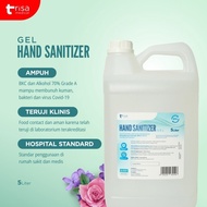 ready trisa-hand sanitizer gel 5liter/hand sanitizer gel best produk