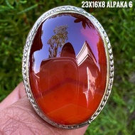 Agate Ring Cempakanatural (Natural Original)