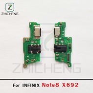 For INFINIX NOTE 8 X692 USB charger port charging connector board