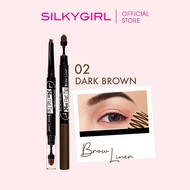 SILKYGIRL 24Hr Flat Tip Brow Liner 0.15g