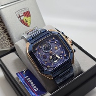 Box Exclusive Jam Tangan Leopard Kotak Sisi Chrono Seri 3532 SV-398SHR / Jam Tangan Fashion Pria Tal