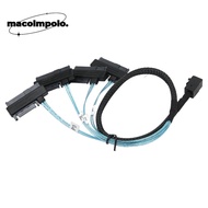 Mini SAS HDD Cable, 50cm/1.6ft High Speed SFF 8643 to 4 SAS 29P Cable, durable 12Gbps SFF 8643 to SA