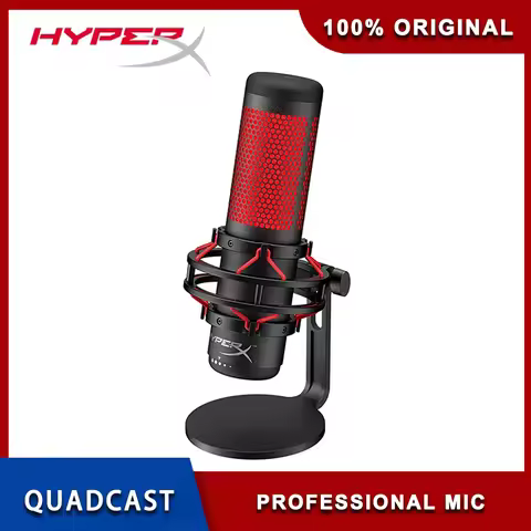 HyperX QuadCast / SoloCast USB Condenser Gaming Microphone Anti-Vibration Shock Mount Four Polar Pat