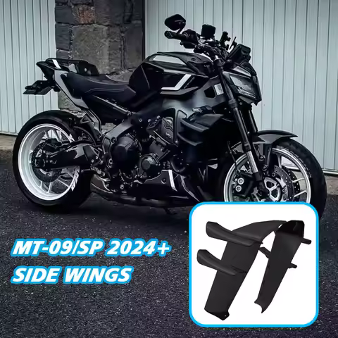 For YAMAHA MT-09/SP Side spoilers Side Wing front spoiler MT09 v4 2024 2025 Front spoiler Lower spoi