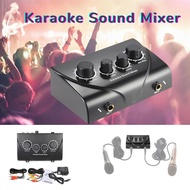 Professional Karaoke Mixer Echo Tone Audio Mikser Karoke Termurah Mini Sound Control Akseosris Mikro