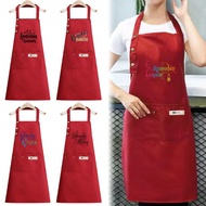 Eid Mubarak Apron water proof for woman carry Gardening apron clothing Ramadan Printing