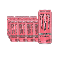 魔爪能量維生素飲料330ml*12罐粉魔爪百香果番石榴運動平行進口