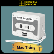 Vỏ Ốp Air.pod Hộp Nhạc Music 2 3 Pro 2 vỏ case cao cấp chống sốc bảo vệ tai nghe I 88Mobile