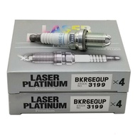4/6PCS 3199 BKR6EQUP Spark Plug for BMW E39 E46 E60 E53 E66 320i 525i 540i X3 X5 MINI R50 R53 Audi A
