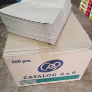 500pc Catalog Envelopes Kraft Paper 6 x 9 Inches