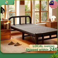 Foldable Bed 75/120CM Katil Lipat Besi Portable Folding Bed Open to Use Tilam Rebah 折疊床