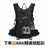 A arai Big Eye Motorcycle Riding Backpack Waterproof Backpack Rider Helmet Bag Motorcycle Equipment 