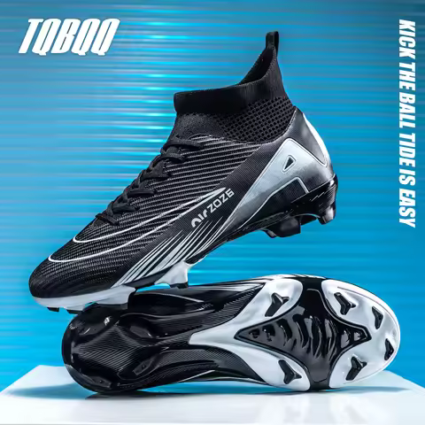 Men's Professional Football Boots Grass High-quality Women's Soccer Cleats Ultralight Non-Slip Train