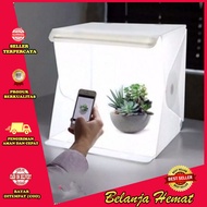 GRATIS ONGKIR Photo Studio Mini dengan Lampu LED Untuk Foto Produk Online Shop Portable Photo Box Ph