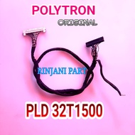 KABEL FLEKSIBEL TV LED POLYTRON DARI MAINBOARD KE PANEL PANJANG 55 CM PLD 32T100 PLD 32D700 PLD 32T710  PLD 32T1500