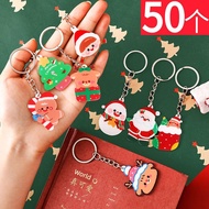 christmas present gift for colleague Christmas Elk Acrylic Keychain Christmas Bag Decoration Loket H