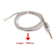 YOMI 2M EGT Sensor K Type Thermocouple Probe Exhaust Gas Temperature Sensor Threads Exhaust Temp BS 