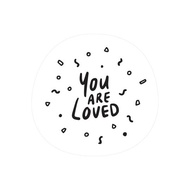 Christian Gifts  You are Loved {Mirror Decal Sticker}