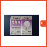 E27 LED COLOUR 3W BULB ARPO