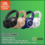 JBL Live 770NC 770 NC Wireless Over-Ear Headphones with True Adaptive Noise Cancelling and Smart Amb