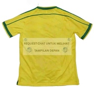 RETRO VINTAGE WORLD CUP FOOTBALL JERSEY BRAZIL HOME 1998