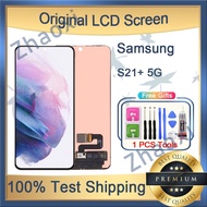 Original AMOLED Samsung Galaxy S21 Plus 5G LCD Screen With Frame Replacement