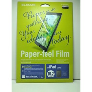 ELECOM screen protector for iPad 10.2" - Rough type Writing, Drawing like real paper, Anti-glare, Li