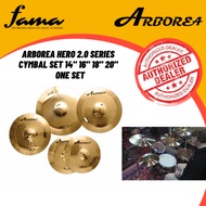 [FAMA]Arborea Hero Cymbal Set (14"HH, 16"CR, 20"RD) The best value "Entry Level" Cymbal on the Marke