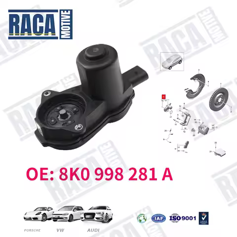 For Audi A4 A5 A6 A7 A8 Q5 RS5 1PCS Teeth Rear Handbrake Caliper Brake Servo Motor 4E0615137 3233547
