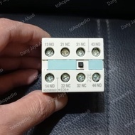 SHIPPINGbebas - auxiliary cement 2no 2nc 3RH1921-1HA22