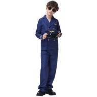 Children Pilot Suit Boy Captain Suit Suit Boy Halloween cosplay Astronaut Costume cosplay