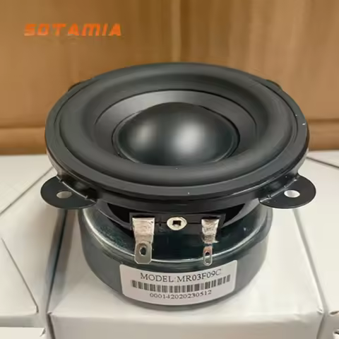 SOTAMIA 1Pcs 3.25 Inch Subwoofer Speaker Audio DIY Smart Home Music Bluetooth Speaker Suitable For H