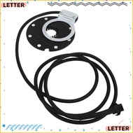 LETTER Pedal Assist Sensor, F-8C Magnets 36/48V Pedal Assistant Sensor, Durable SM Plug for Left Pow