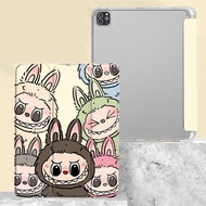 Labubu เคสไอแพด โหมดสามพับ เคส IPAD GEN10 Gen7 gen8 gen9 เคสใสไอแพด Air4 air5 gen5 gen6 air1/2 Air3 