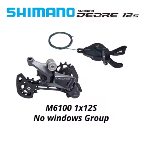 SHIMANO DEORE M6100 12s Groupset SL M6100 SHIFT LEVER RD M6100 SGS REAR DERAILLEUR 12 Speed 12V SHIF